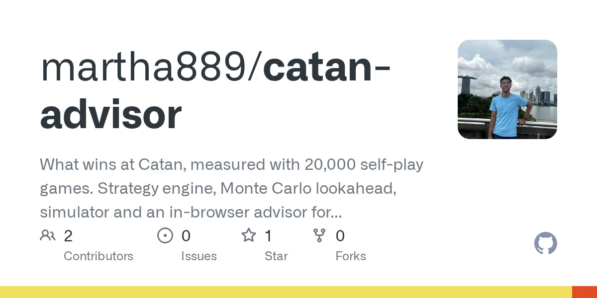 Catan Advisor preview