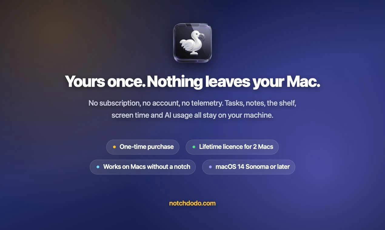 NotchDodo screenshot 4
