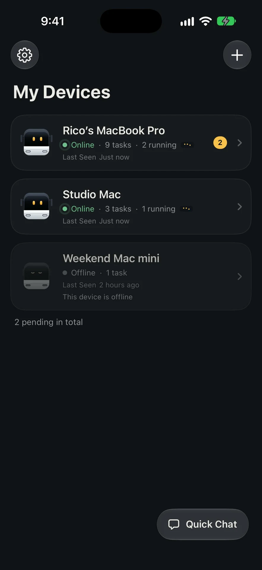 BotBus screenshot 2