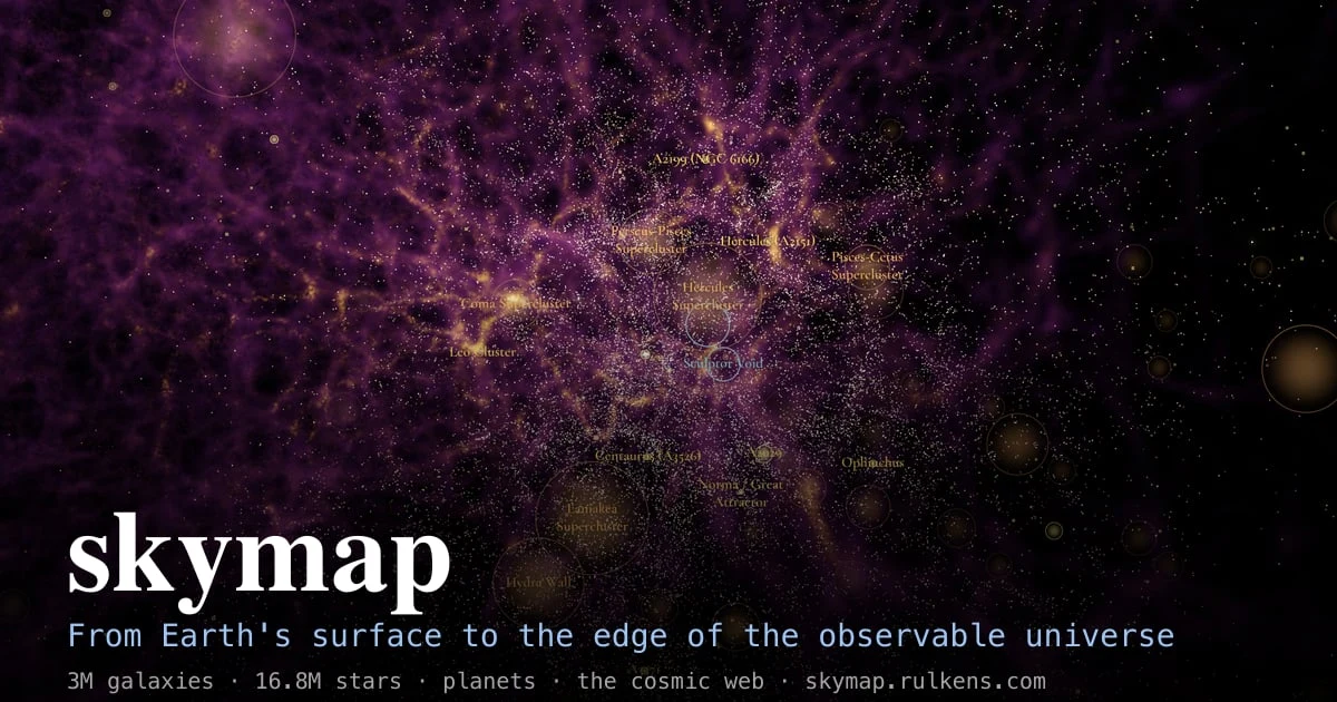 Skymap preview