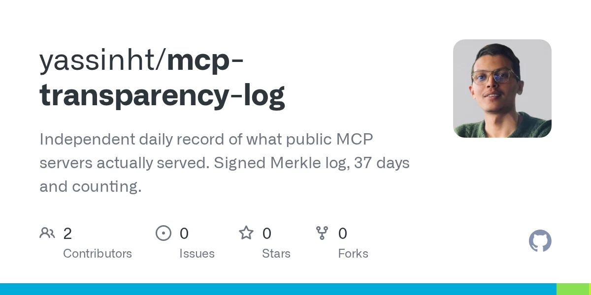 MCP Transparency Log preview