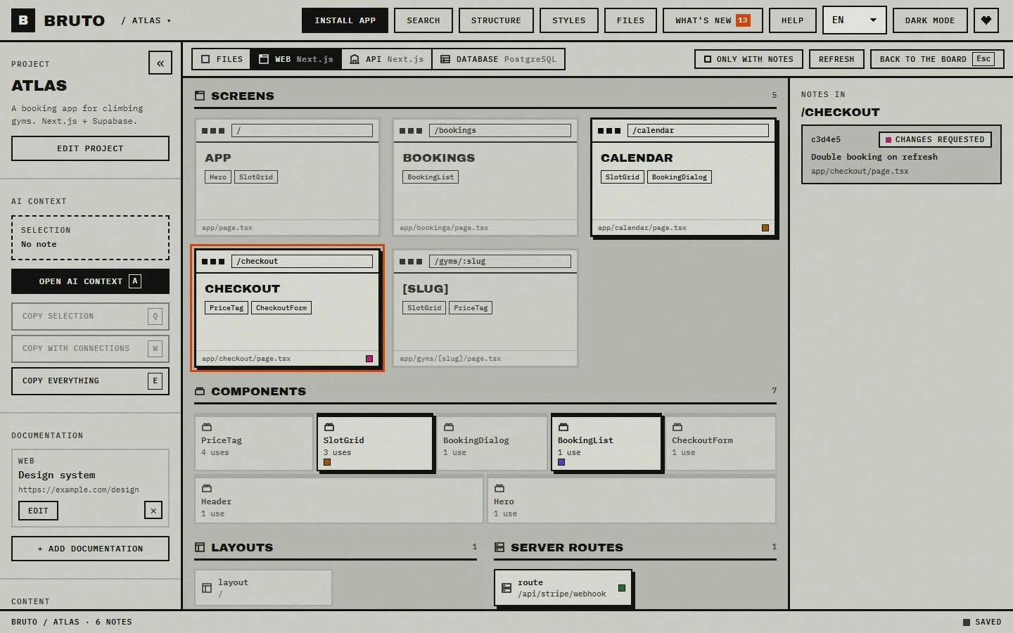 Bruto screenshot 1