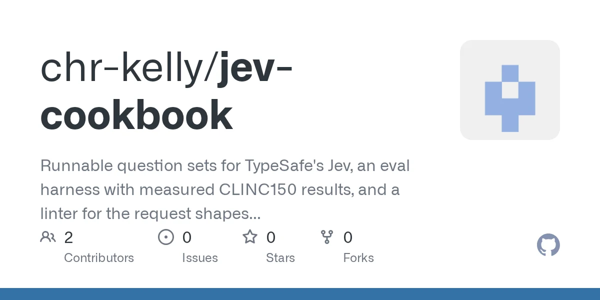 Jev Cookbook preview