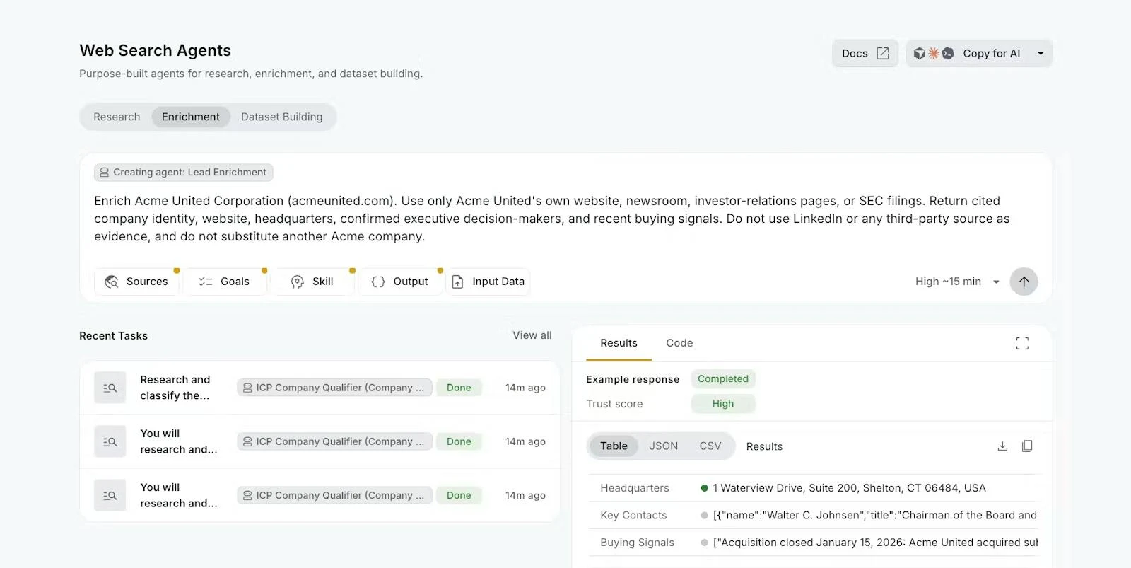Web Search Agents by Nimble screenshot 3