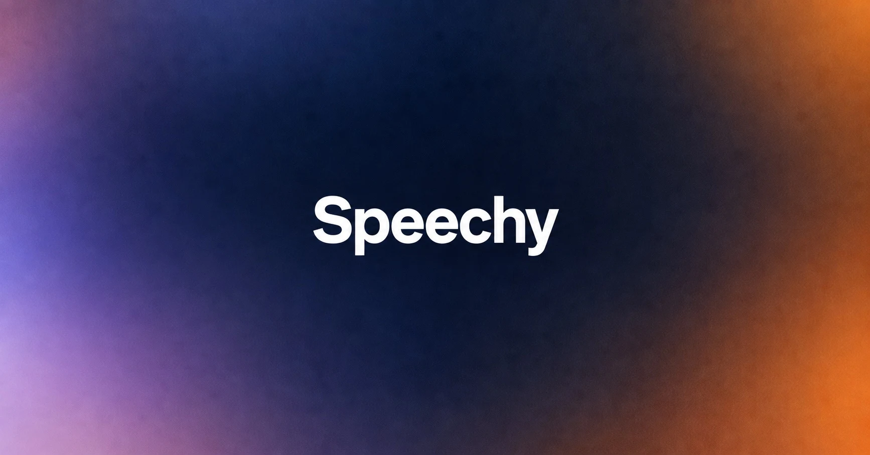 Speechy preview