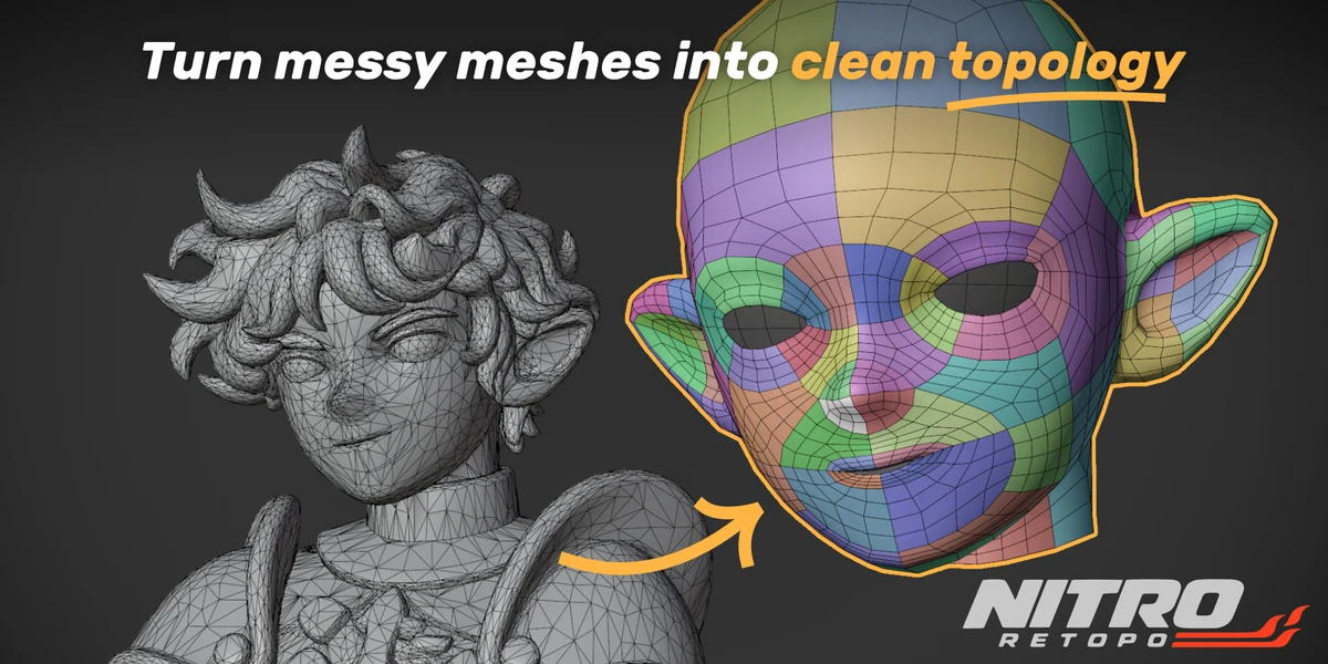 Nitro Retopo preview