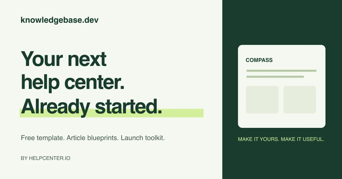 Knowledgebase.dev preview