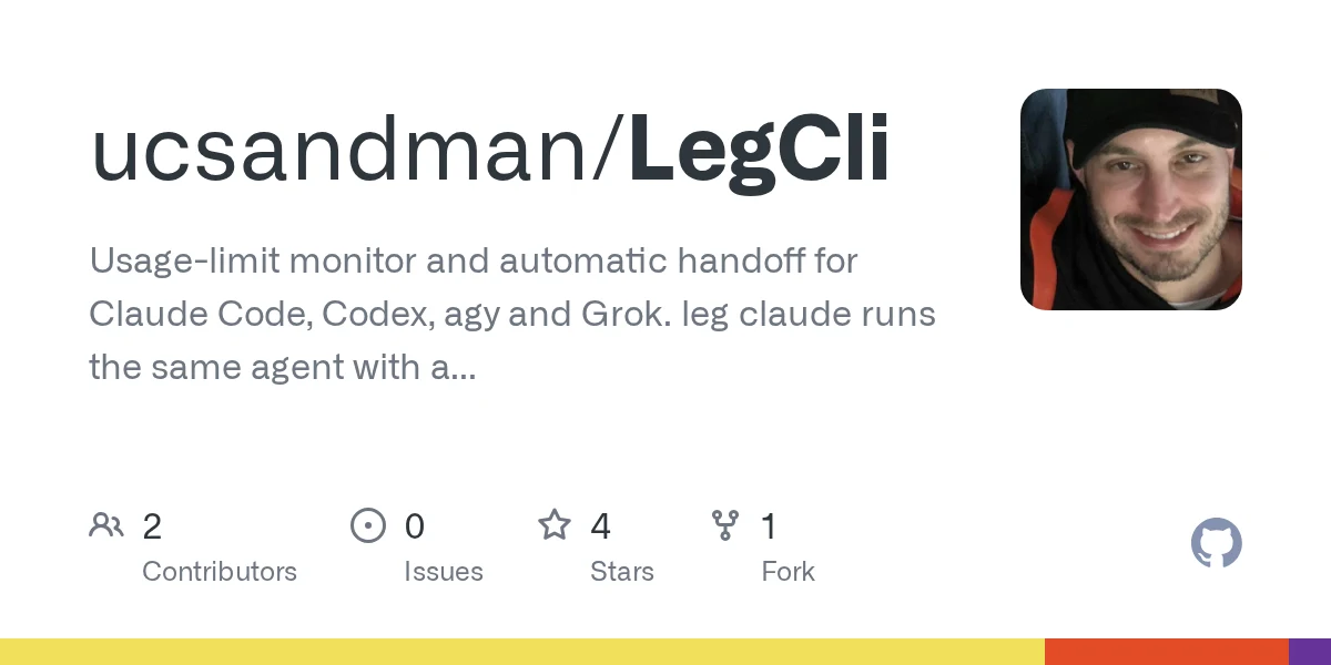 LegCli preview