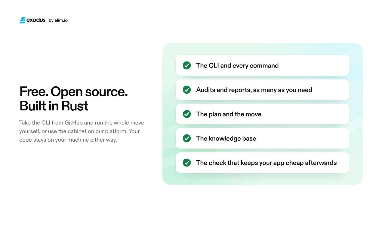 Exodus for Google Cloud Run screenshot 9