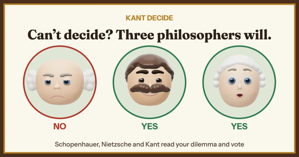Kant Decide preview