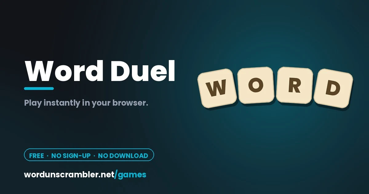 Word Duel preview