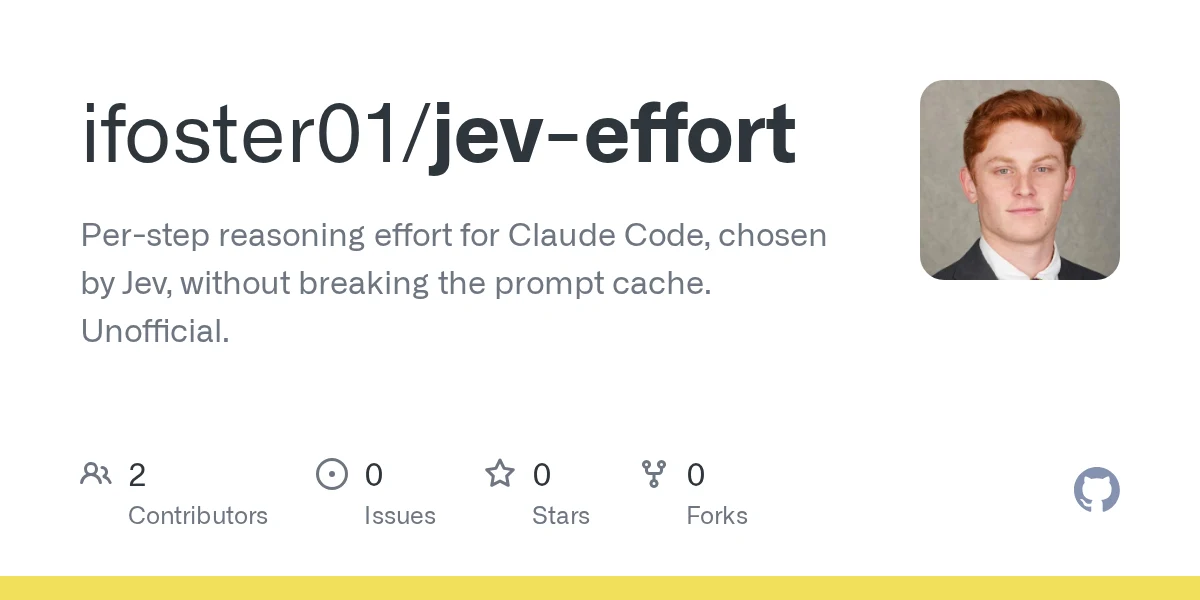 jev-effort preview