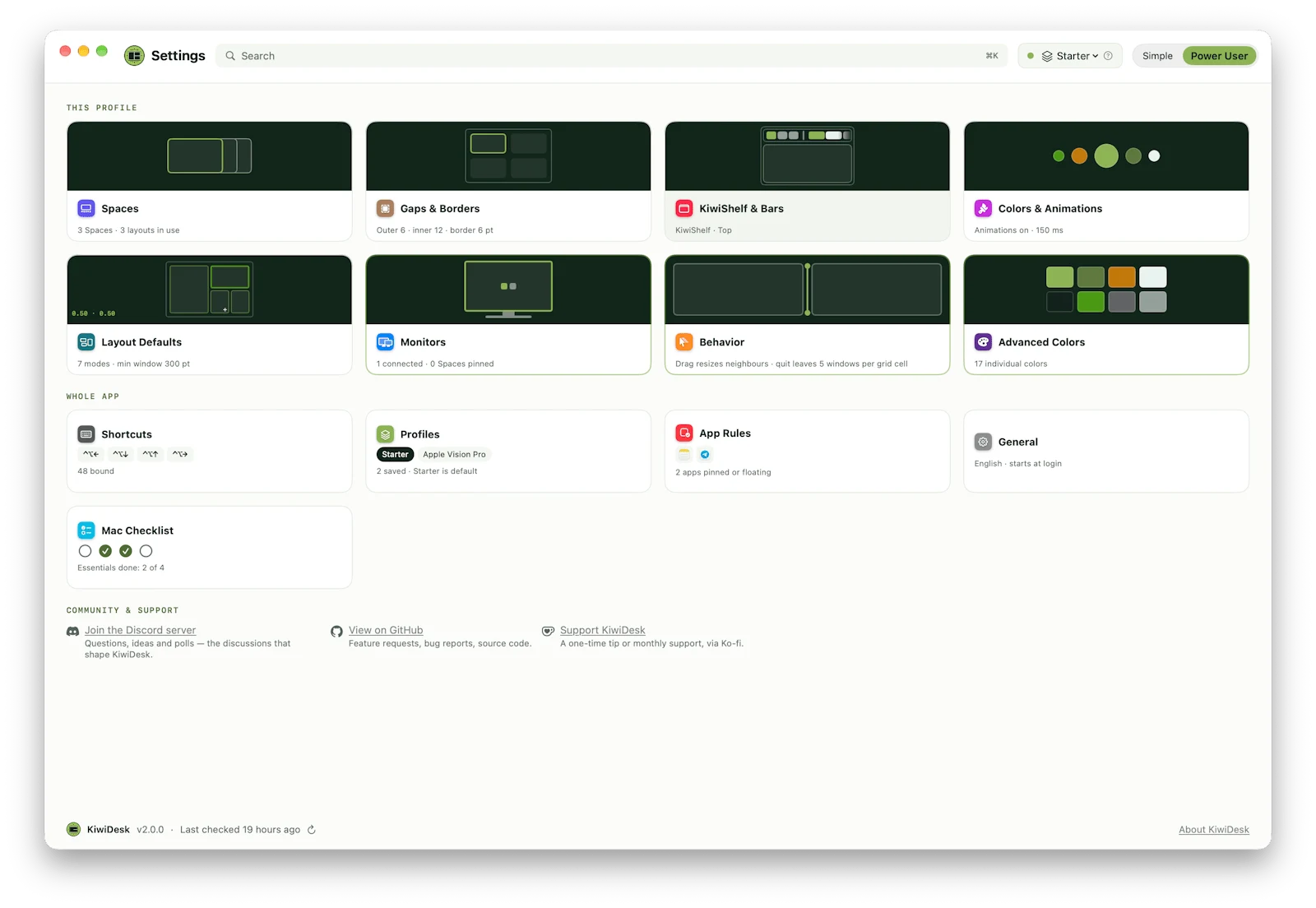KiwiDesk screenshot 2
