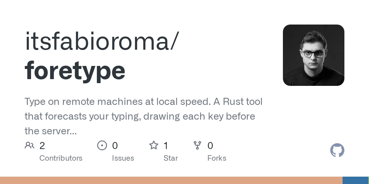 Foretype preview