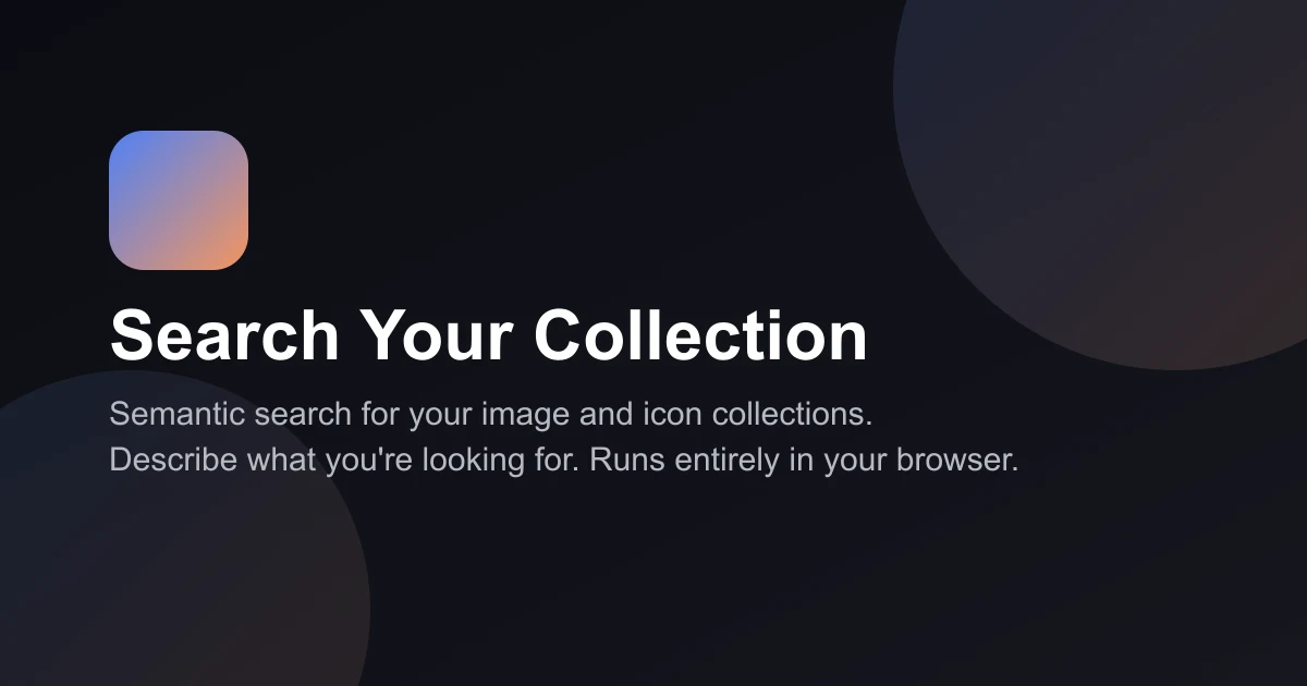 Search Your Collection preview