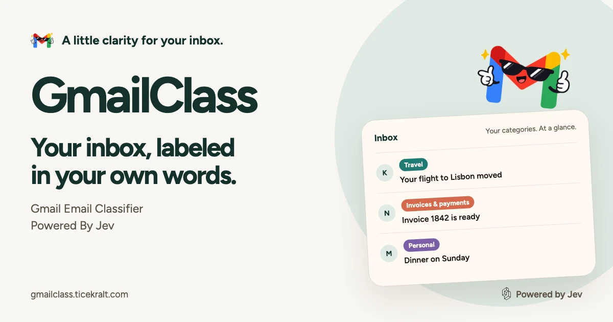 GmailClass preview