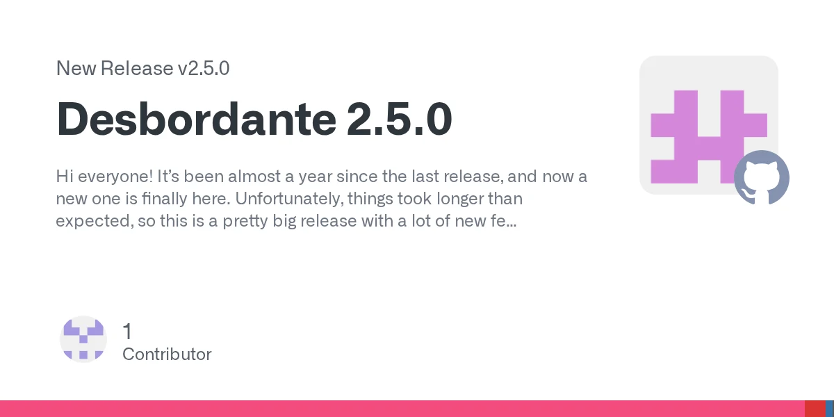 Desbordante preview