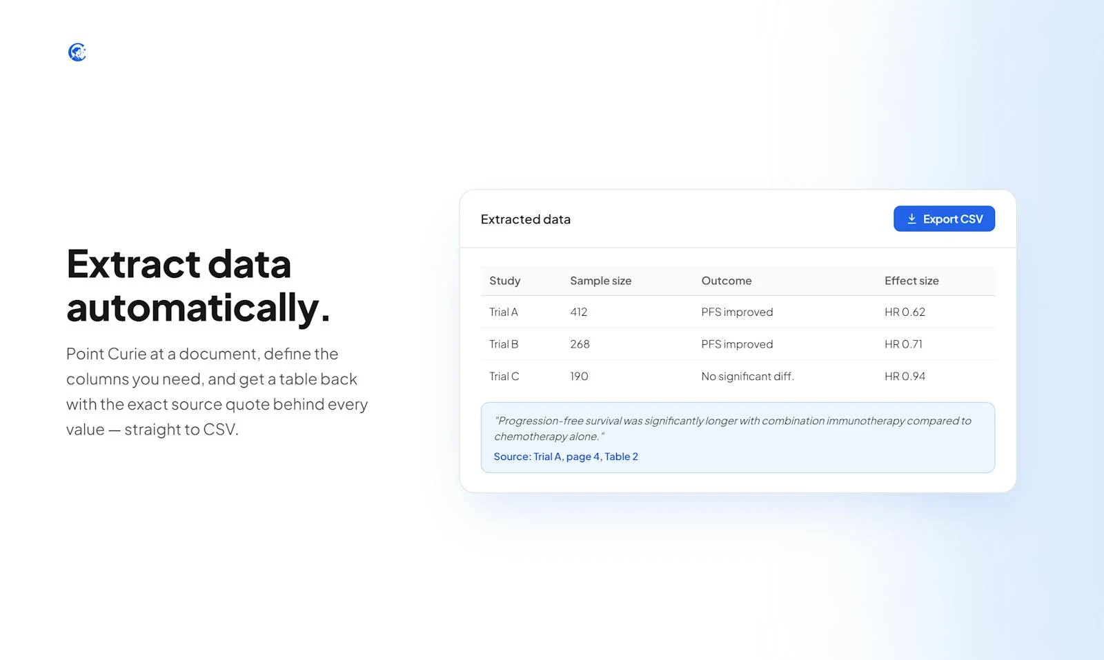 Curie screenshot 4