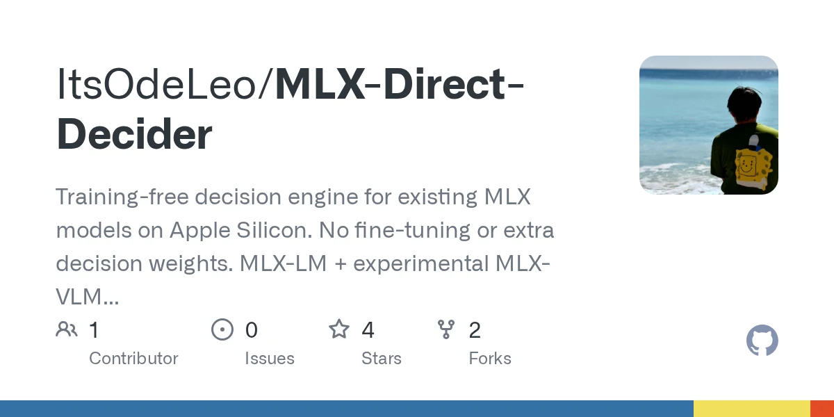 MLX Direct Decider preview