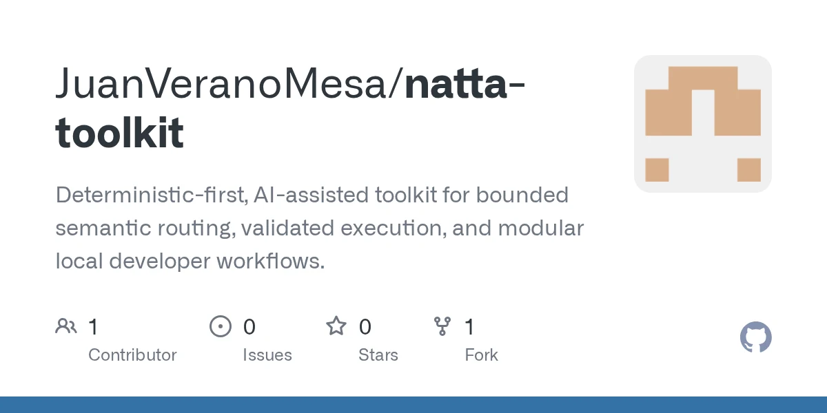 Natta Toolkit preview