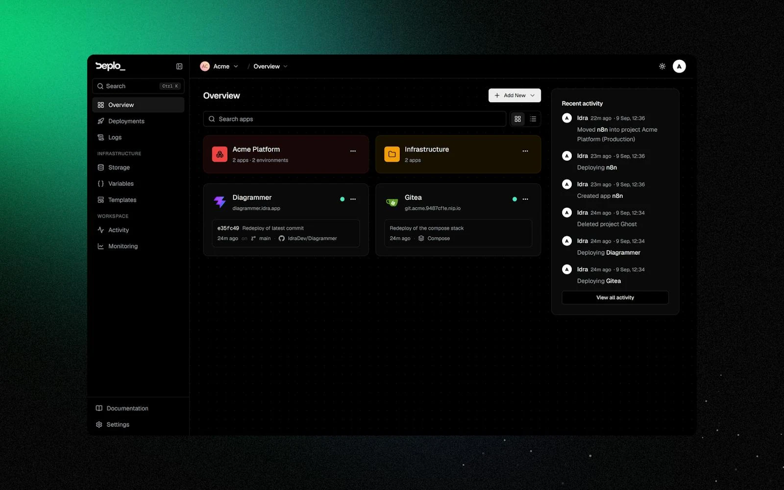 Deplo screenshot 2
