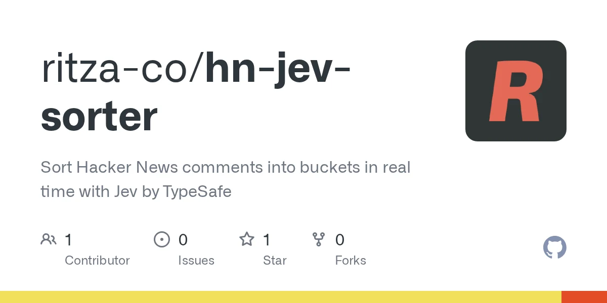 HN Jev Sorter preview