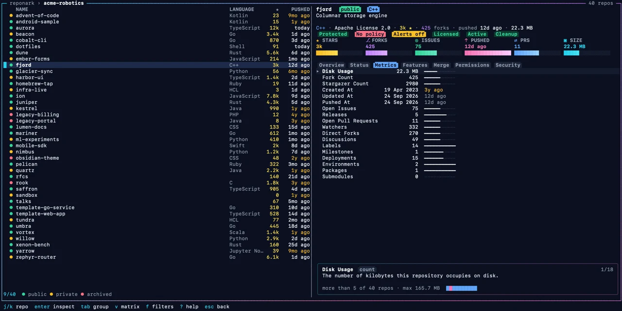 gh-reponark preview