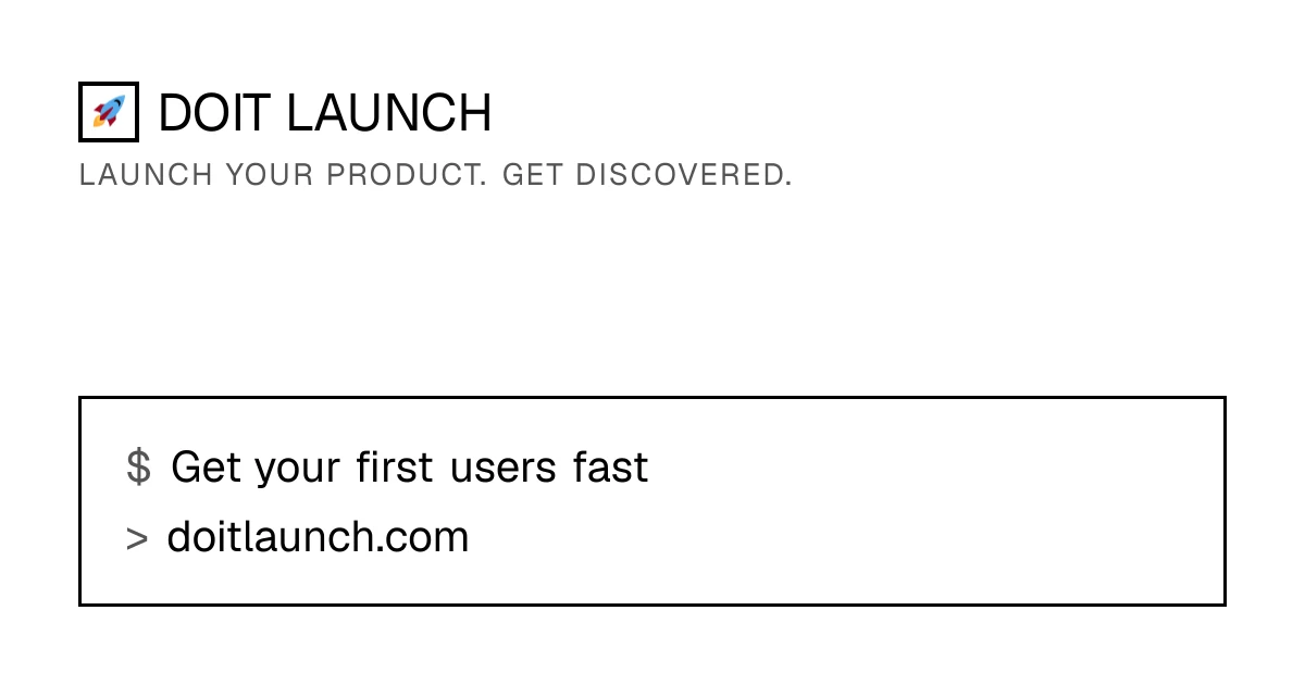 Do It Launch preview