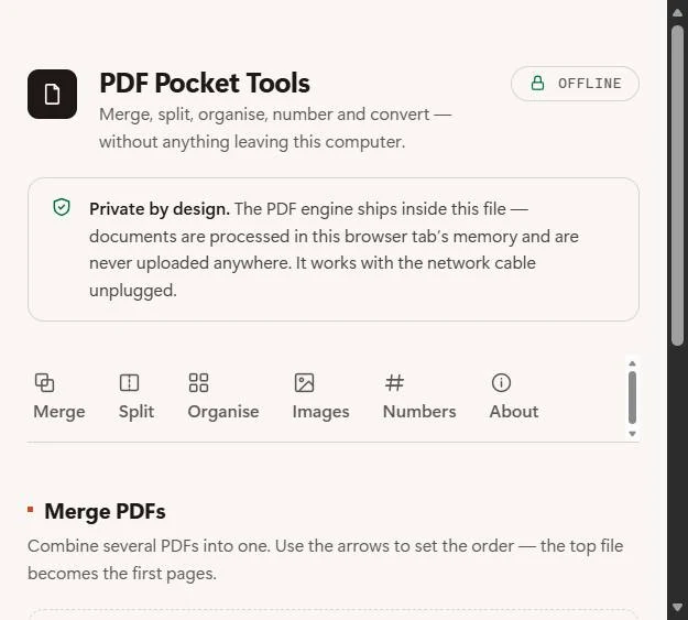 PDF Pocket Tools preview