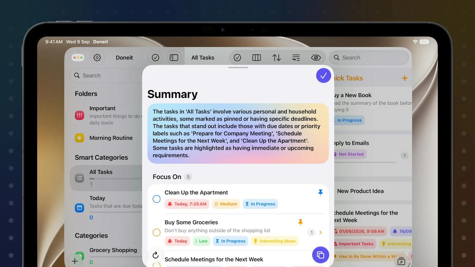 Doneit 3.2 screenshot 3