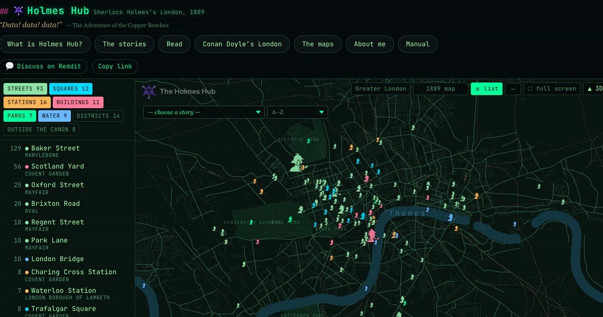 Holmes Hub preview