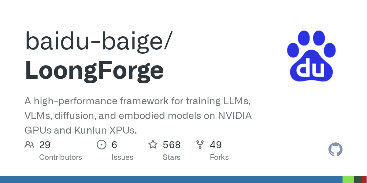 LoongForge preview