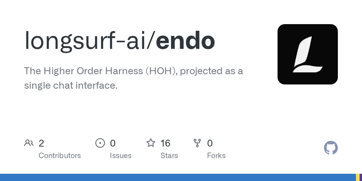 Endo - The Higher Order Harness (HOH) preview