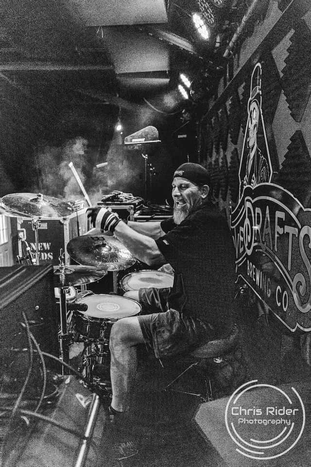 Kevin Horner drumming live at Crafts Brewing Co