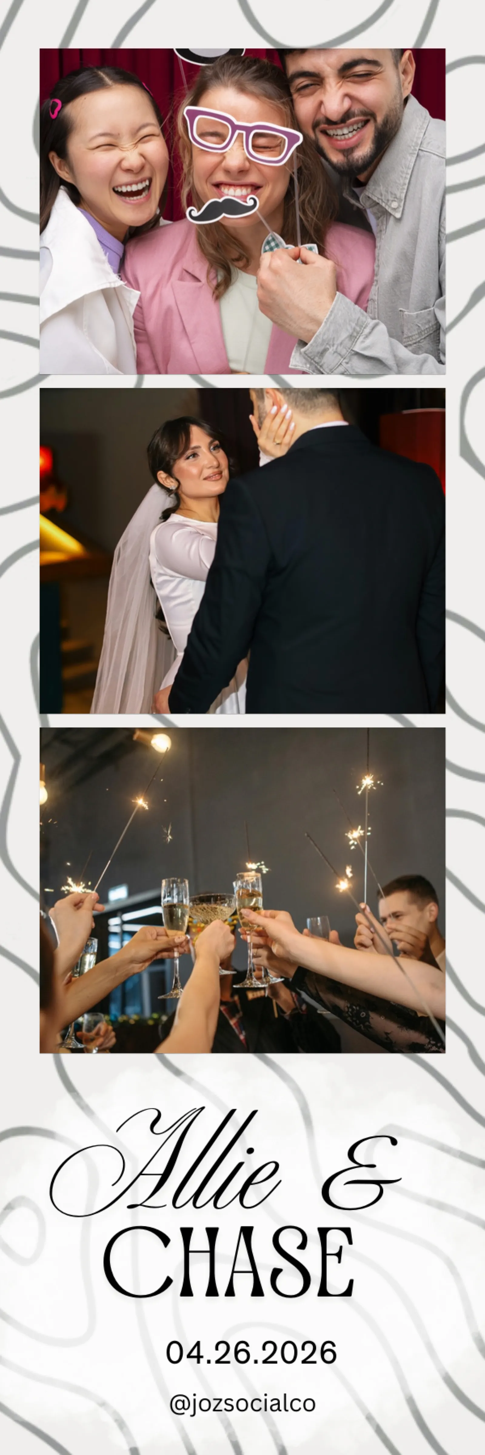 Photo strip design