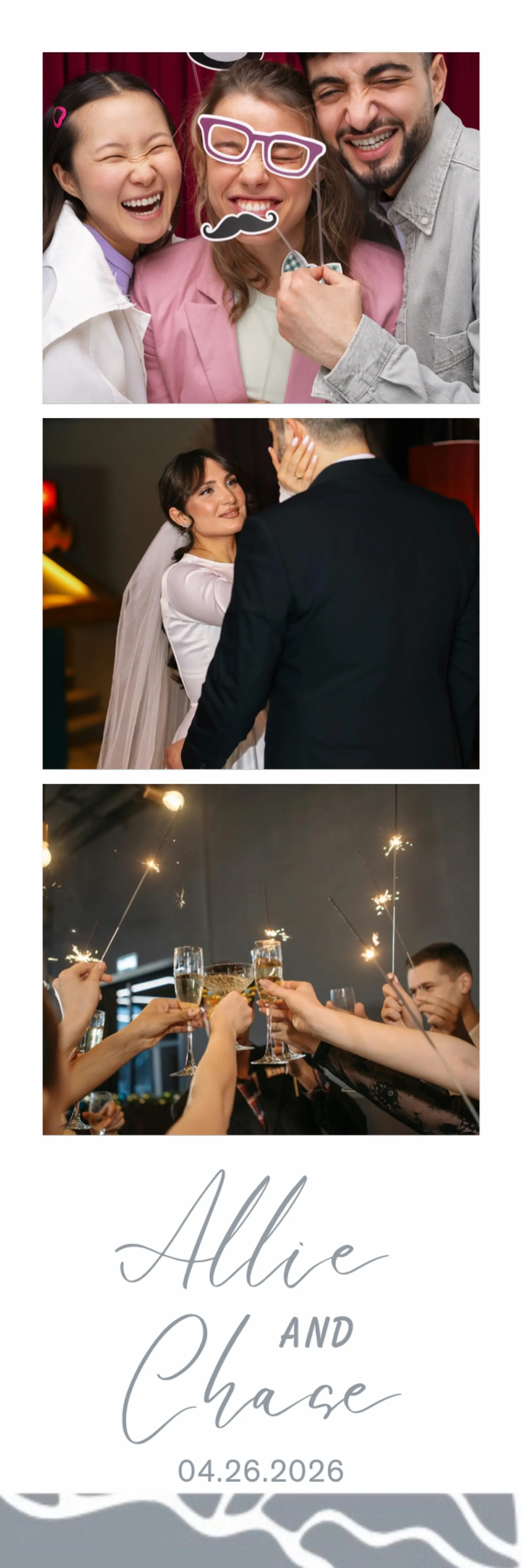 Photo strip design