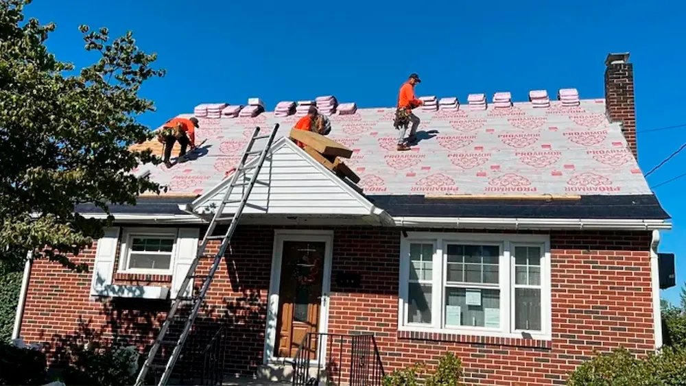 Bethlehem homeowner considering roof repair or replacement