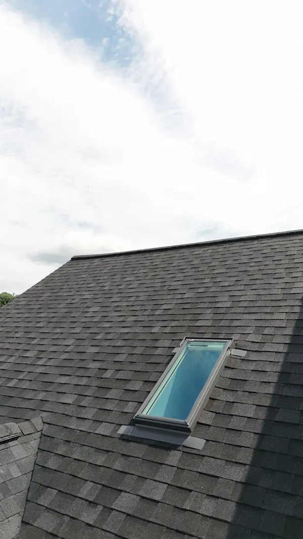 Kitchen skylight before