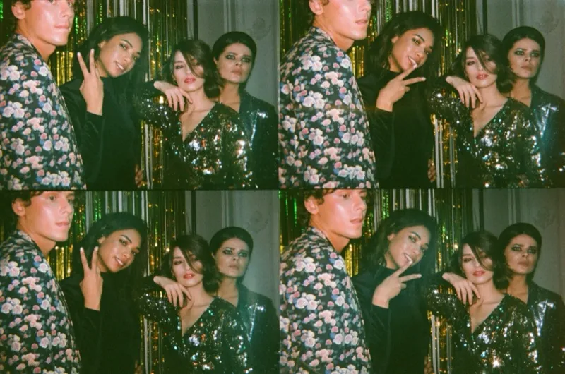 Birthday photo booth fun
