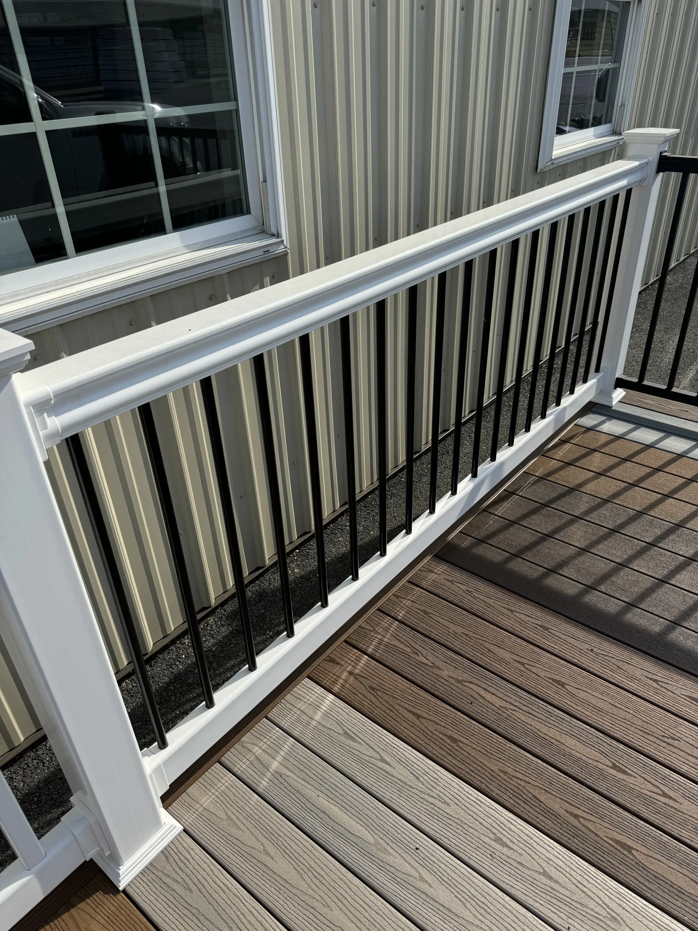Deck railing replacement