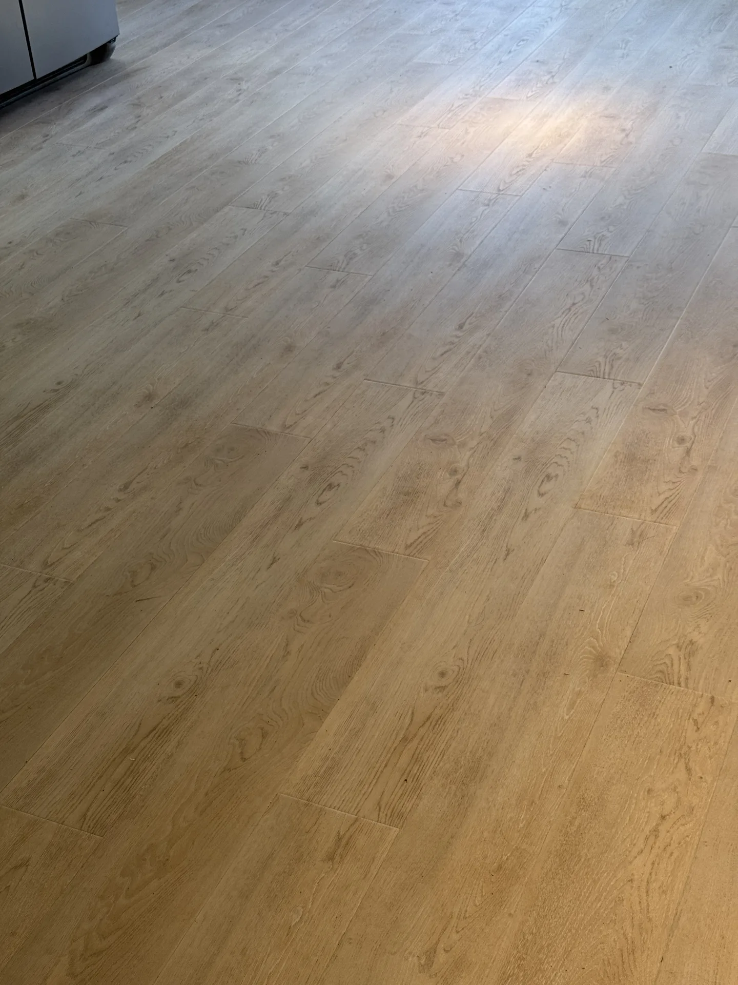 New light oak vinyl plank flooring