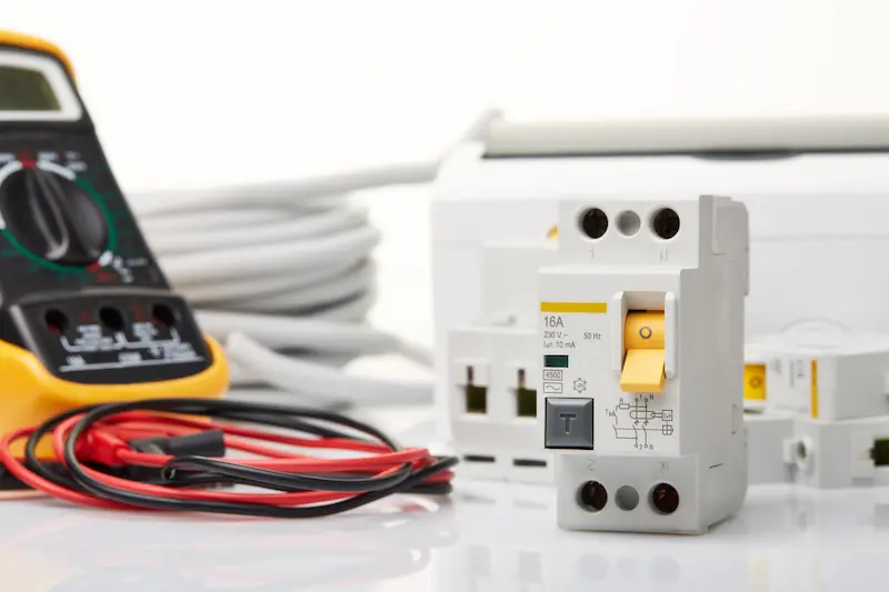 Circuit Panel with GFCI Breakers