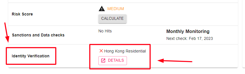 ID Data Verification Results 1