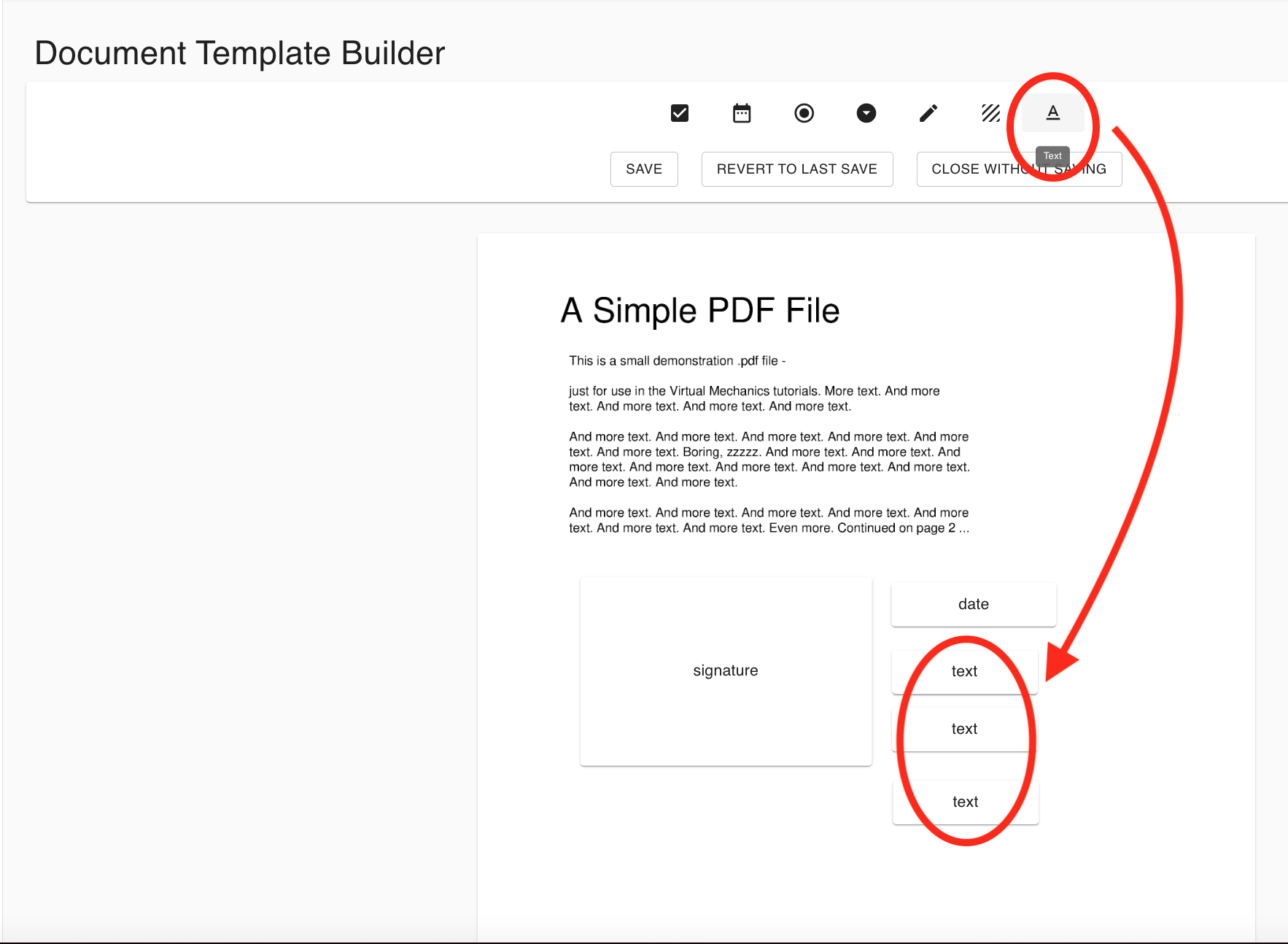 example image