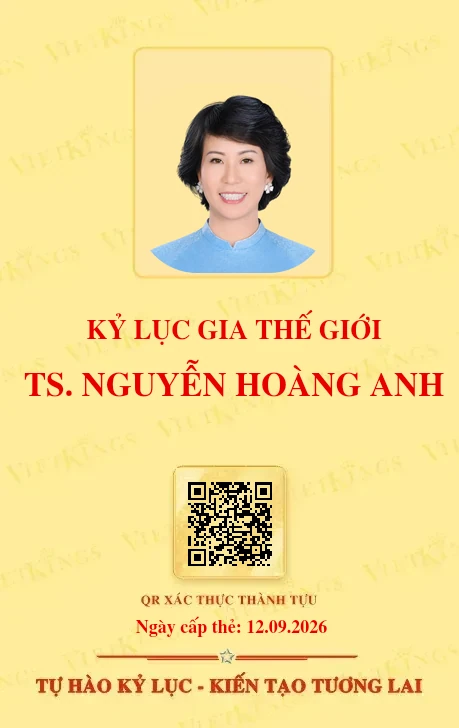 Mặt sau thẻ TS. NGUYỄN HOÀNG ANH