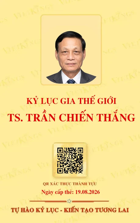 Mặt sau thẻ TS. TRẦN CHIẾN THẮNG
