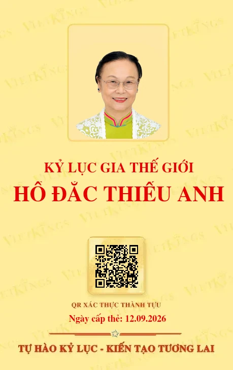 Mặt sau thẻ HỒ ĐẮC THIẾU ANH