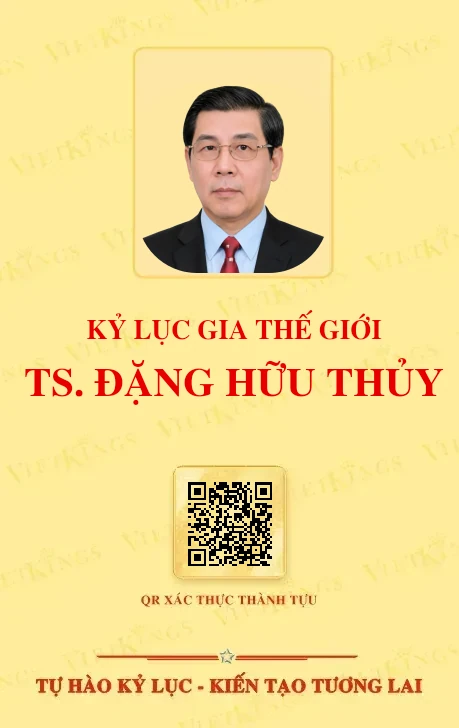 Mặt sau thẻ TS. ĐẶNG HỮU THỦY