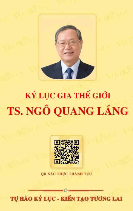Mặt sau thẻ TS. NGÔ QUANG LÁNG