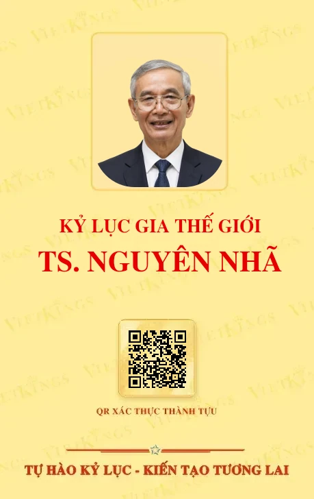 Mặt sau thẻ TS. NGUYỄN NHÃ